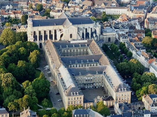 L'abbaye de Saint-Vaast à Arras